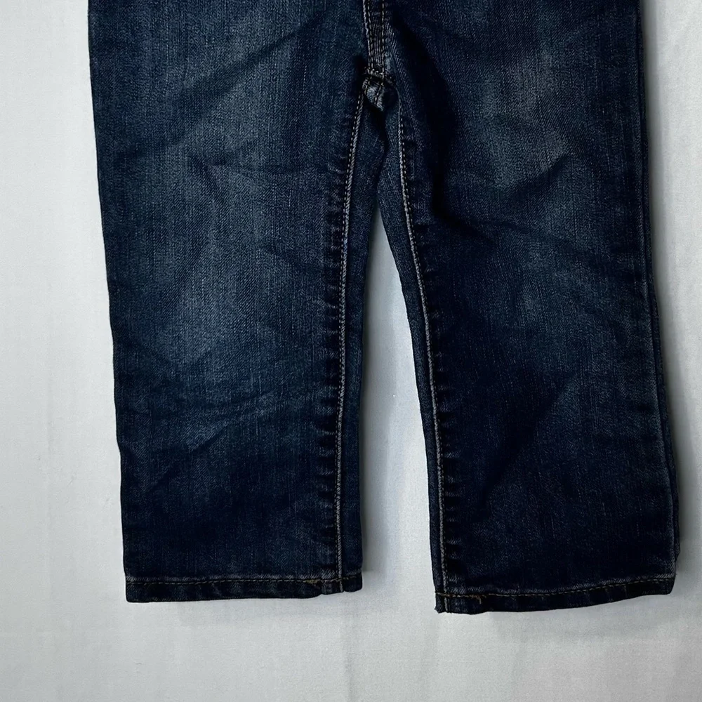 The Children's Place Dark Blue Straight Leg Toddler 2T Boys Kids Jeans